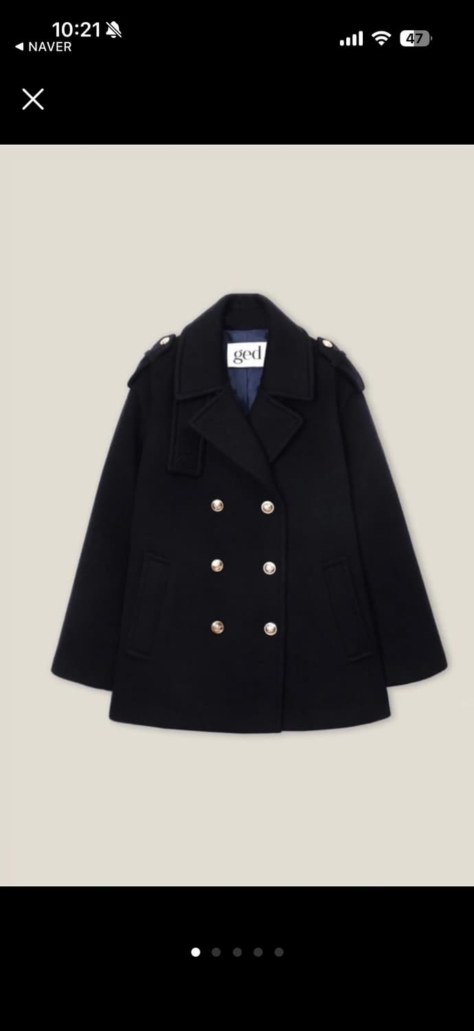 게드 노팅힐 피코트 상품이미지1