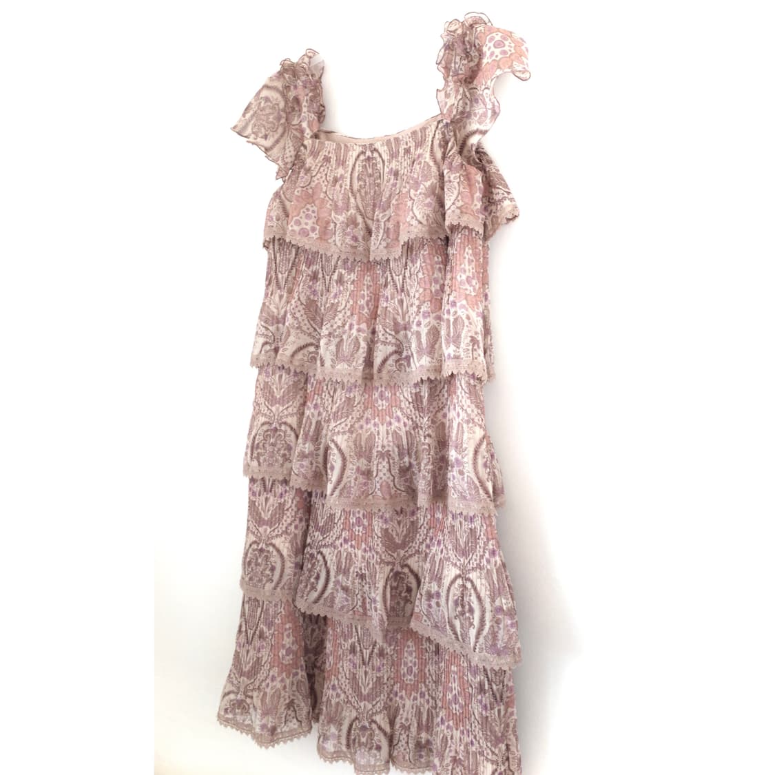 빈티지 플라워 페이즐리 캉캉 원피스 상품이미지2