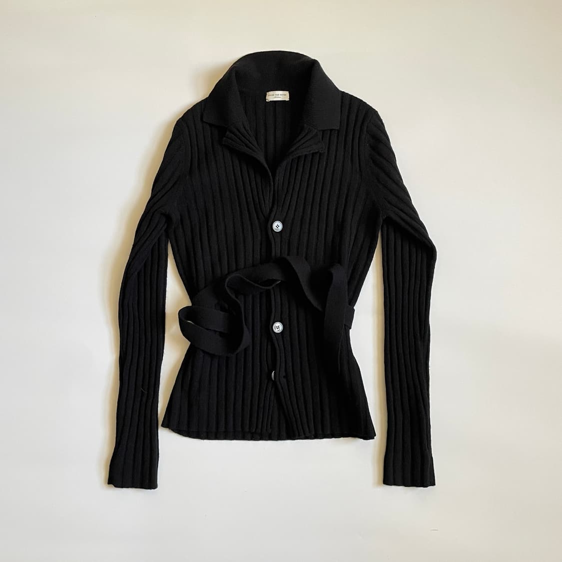 Driesvannoten 드리스반노튼 가디건 블랙 S 상품이미지1