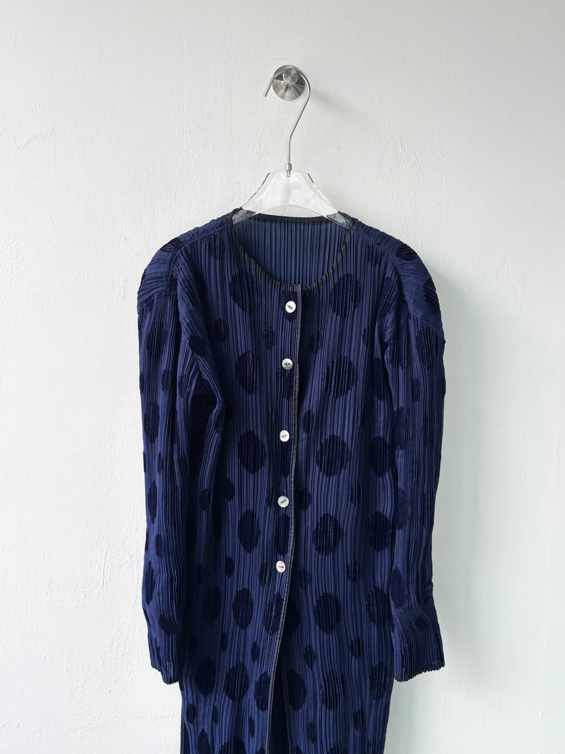 이세이미야케 도트 플리츠 드레스 상품이미지2