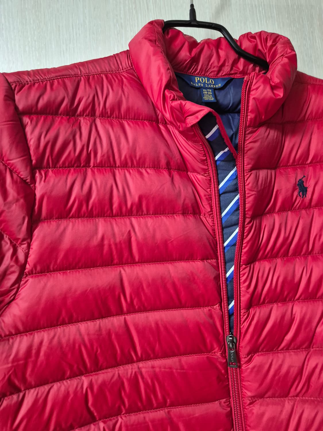폴로 랄프로렌  경량패딩 자켓 덕다운점퍼 보이즈XL 남성95 상품이미지4