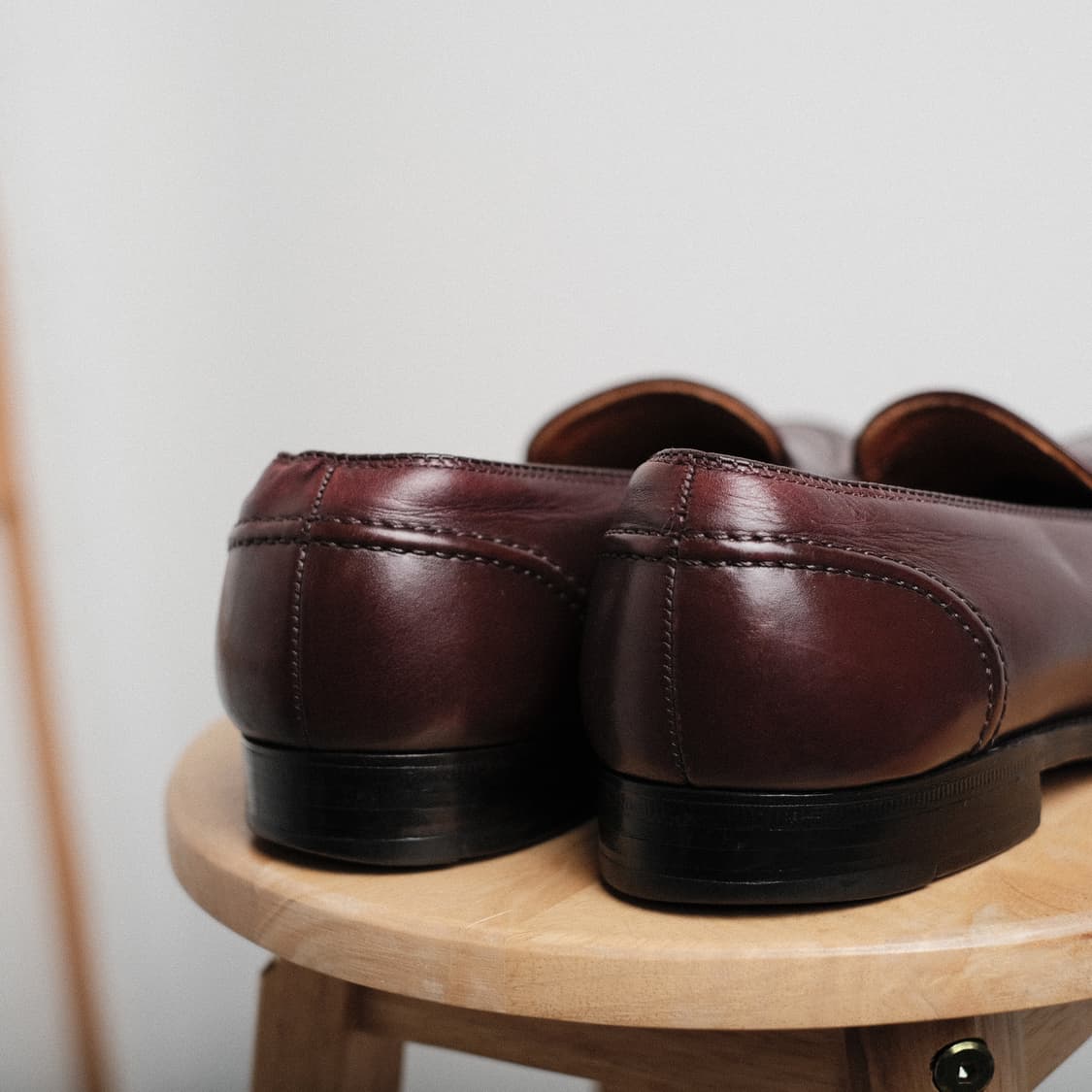 알든 버건디 683 10E 사이즈 버건디 카프 풀스트랩 페니로퍼 상품이미지6