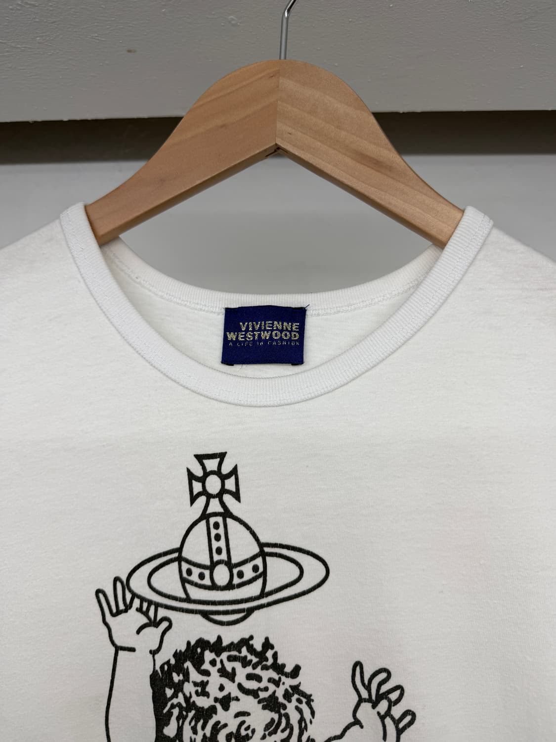 비비안웨스트우드 투어 프린팅 티셔츠 상품이미지2