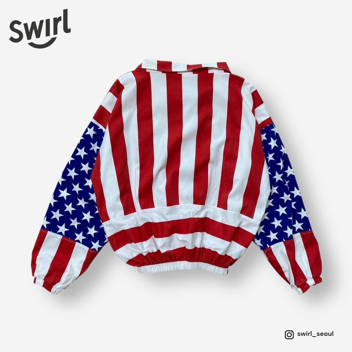 🌊USA budweiser 성조기  jacket 상품이미지5