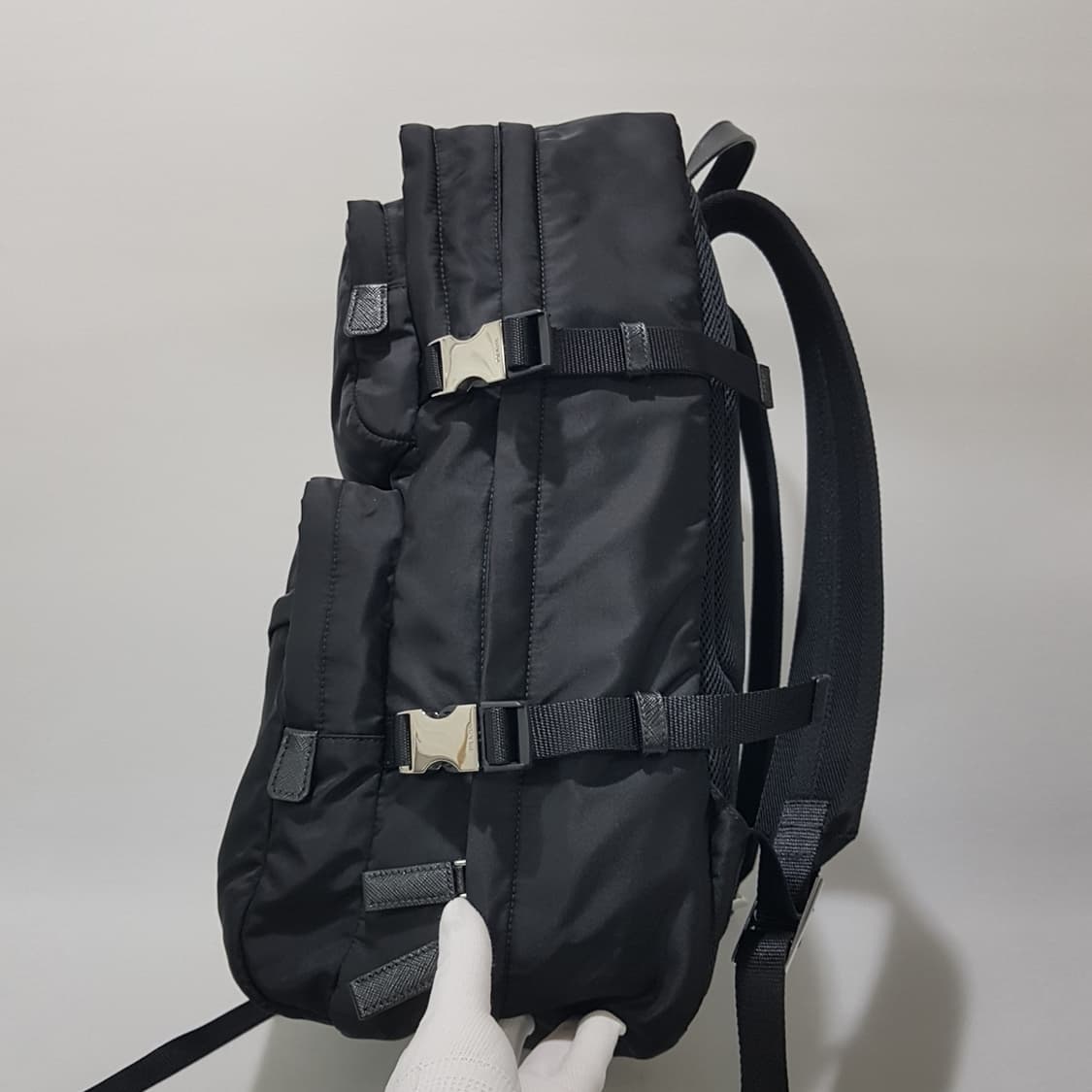 프라다 리나일론 사피아노 캐리어 백팩 2VZ101 상품이미지4