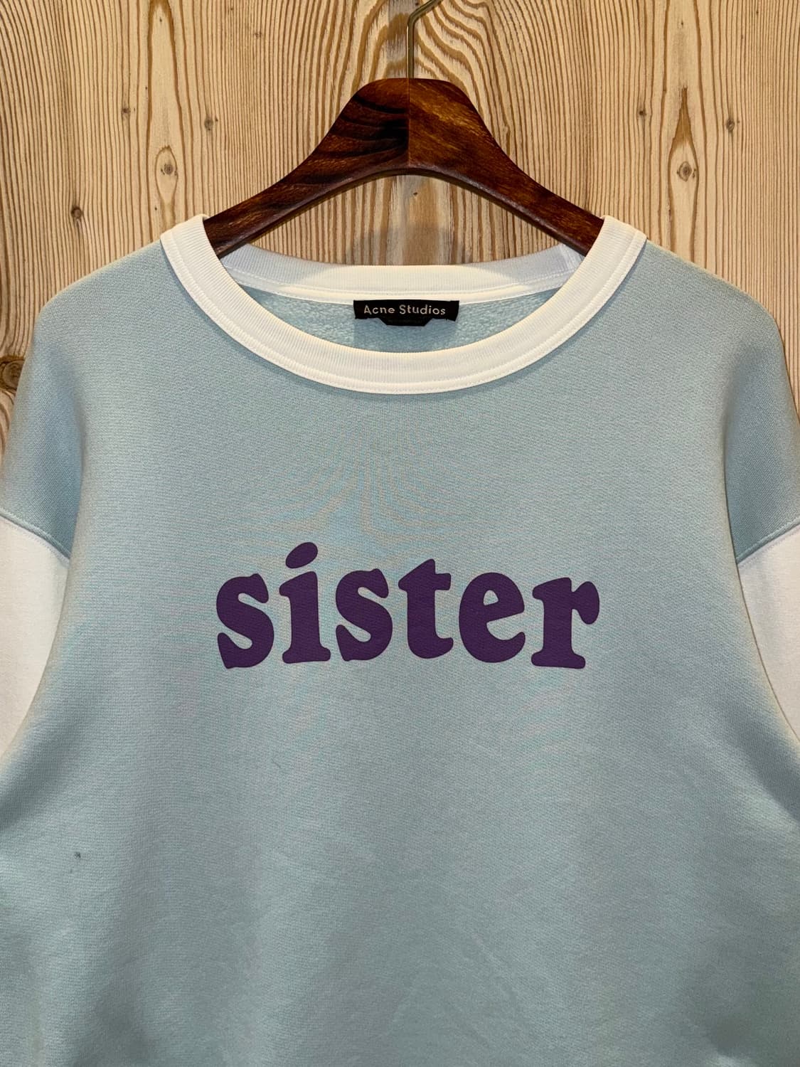 아크네 스튜디오 컬러 블록 맨투맨 상품이미지2