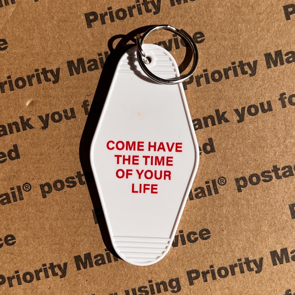 90s vtg Resort Motel Keyring 상품이미지2