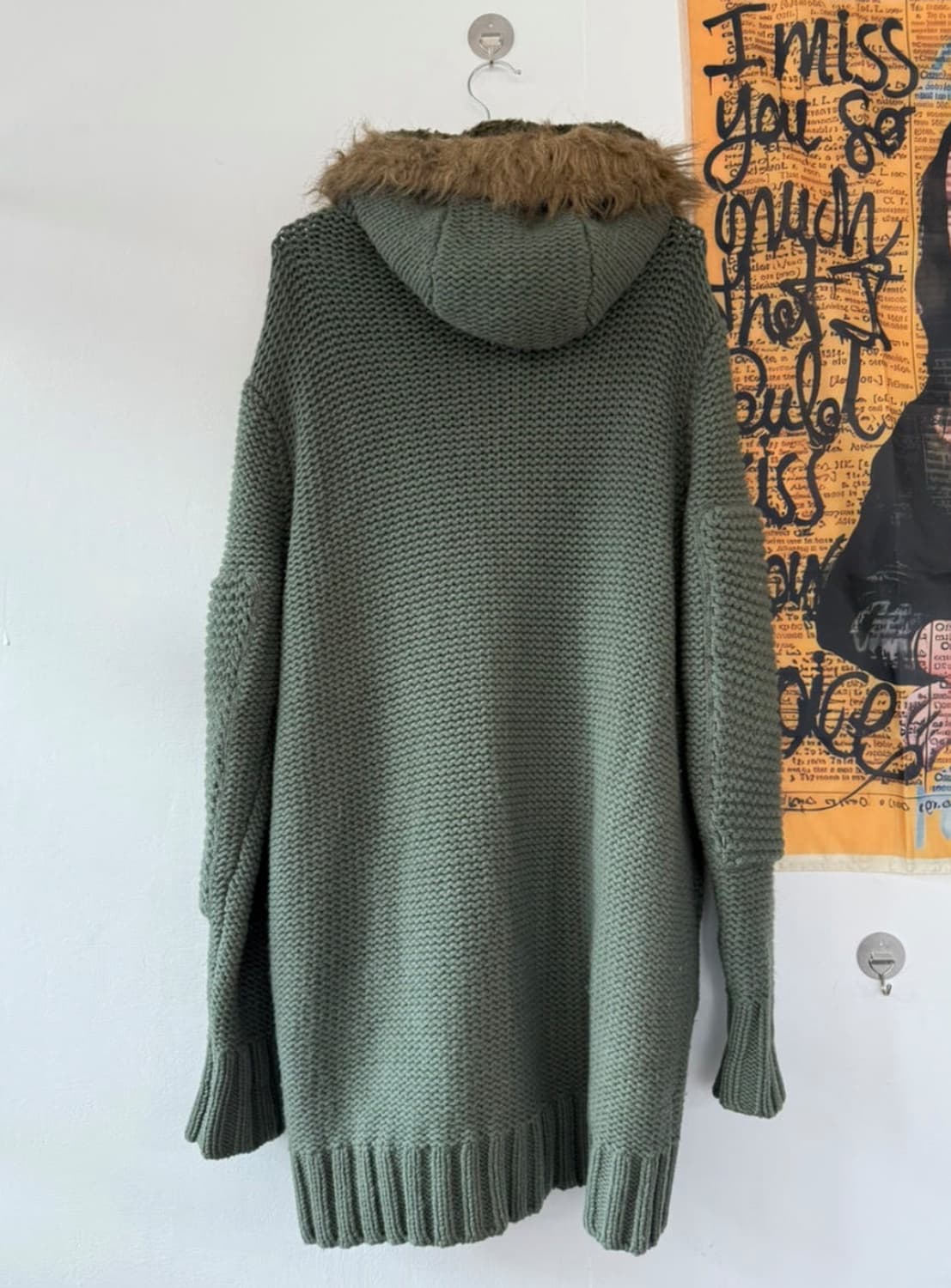 Diesel wool knit hoody zipup 상품이미지10