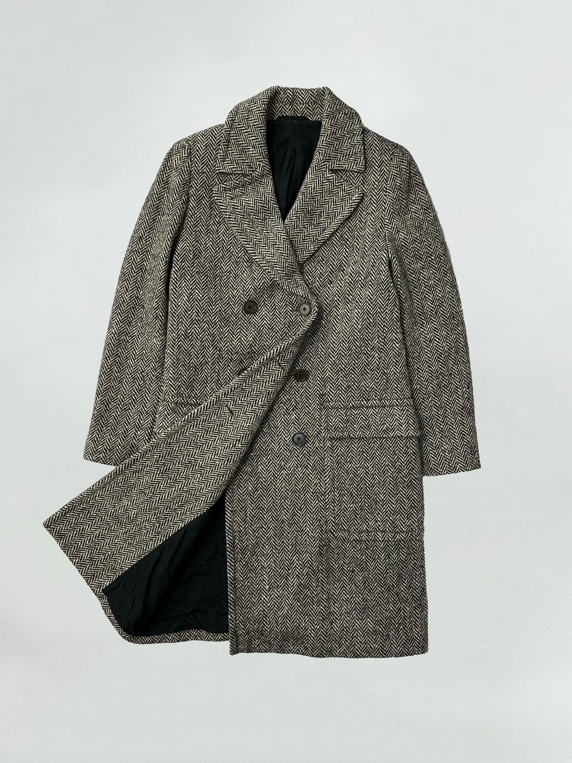 마가렛호웰 헤링본 더블 코트 상품이미지1
