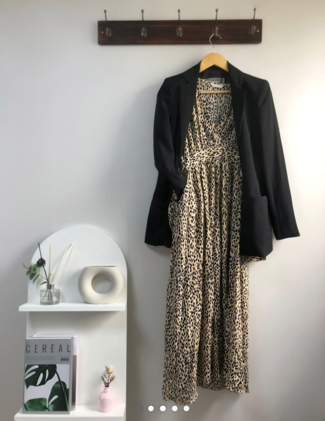 (새상품) 레오파드 롱원피스 상품이미지1