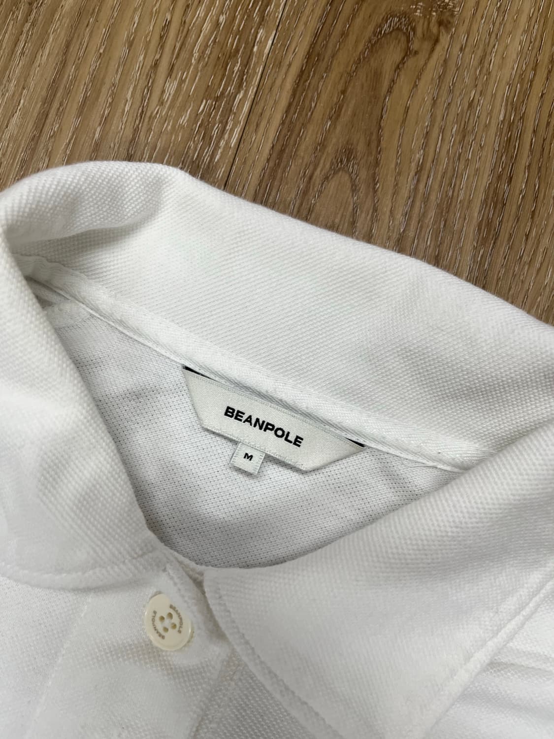 빈폴 화이트 PK 반팔 티셔츠 95 상품이미지4