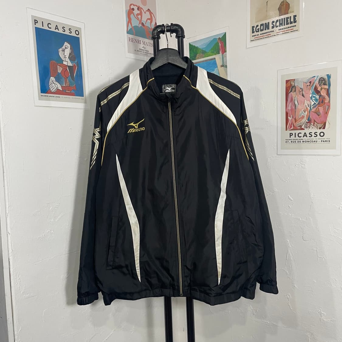 미즈노 올드스쿨 바람막이 상품이미지2