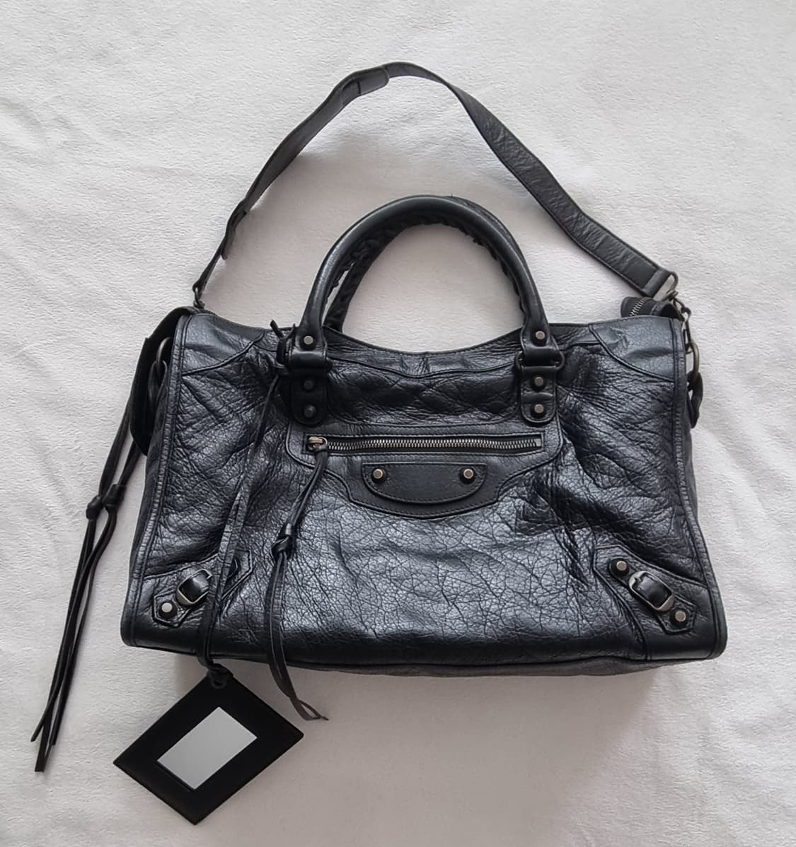 발렌시아가 모터백 블랙 상품이미지1