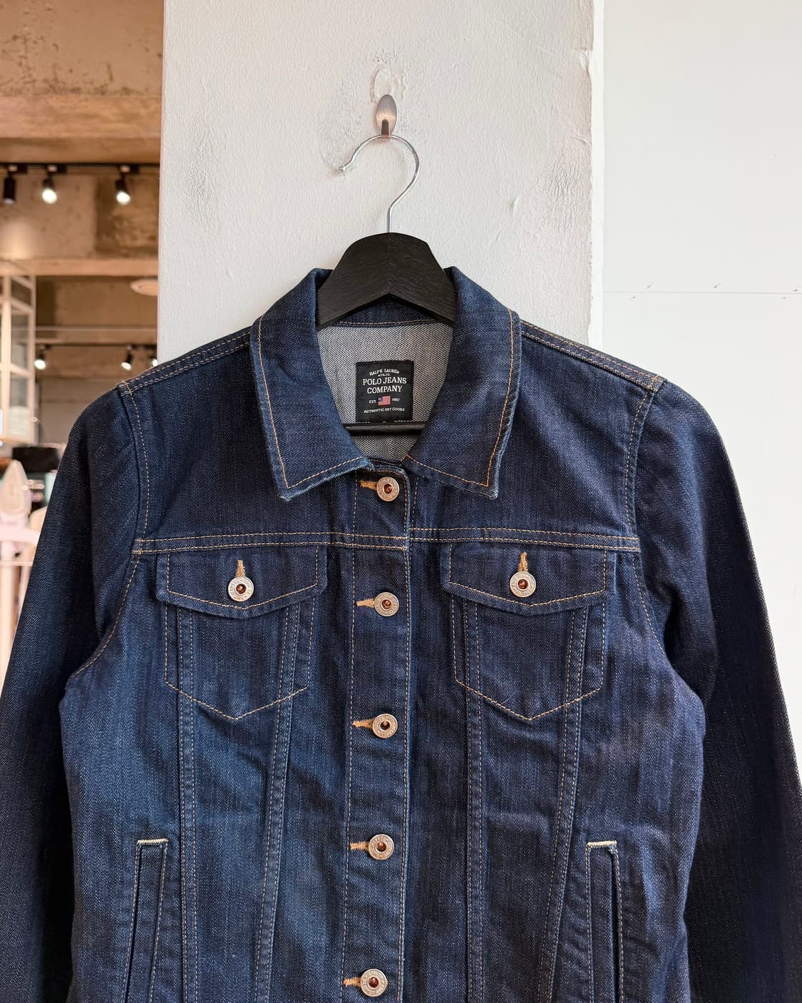 폴로 진스 컴퍼니 데님 트러커 자켓  상품이미지3
