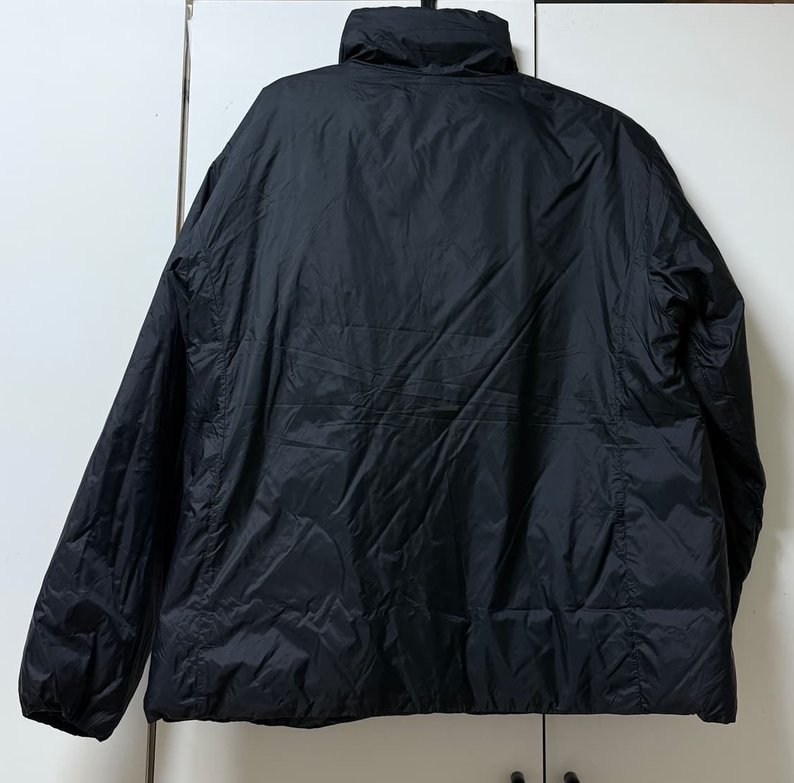 무인양품 경량다운 포케터블 스탠드 칼라 재킷 블랙 XL 상품이미지3