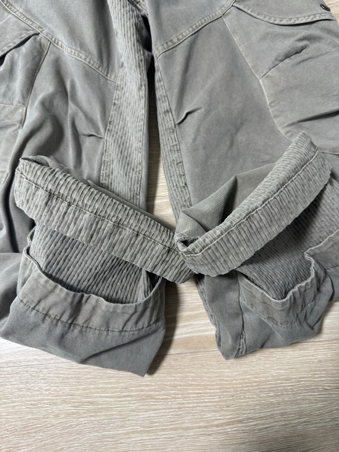 CORE:5 WASHED CARGO PANTS (SAND) S사이즈 상품이미지4
