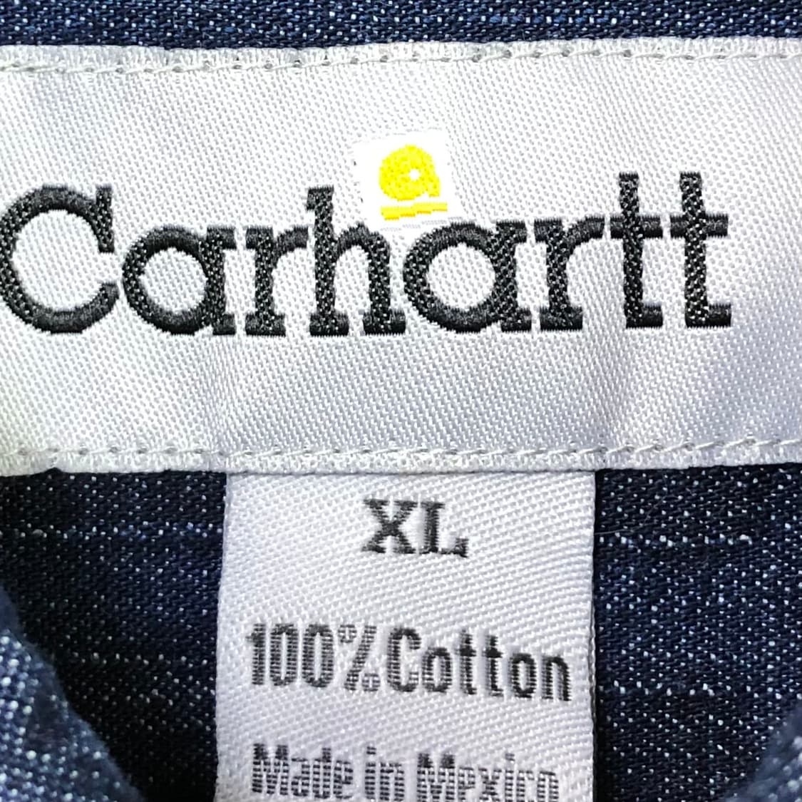 XL 칼하트 데님 셔츠 상품이미지3