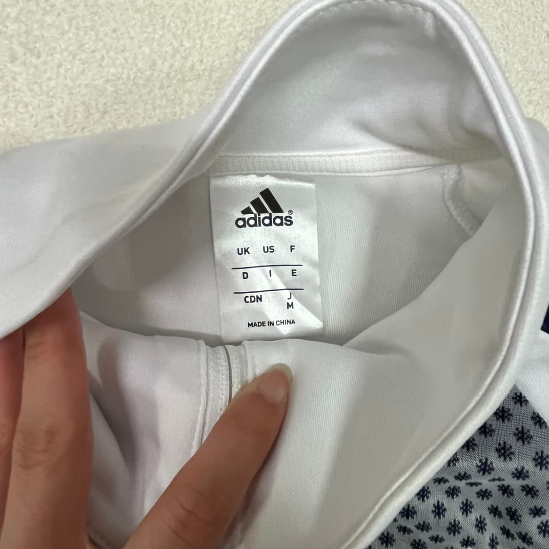 Adidas white dot pattern jersey 상품이미지6
