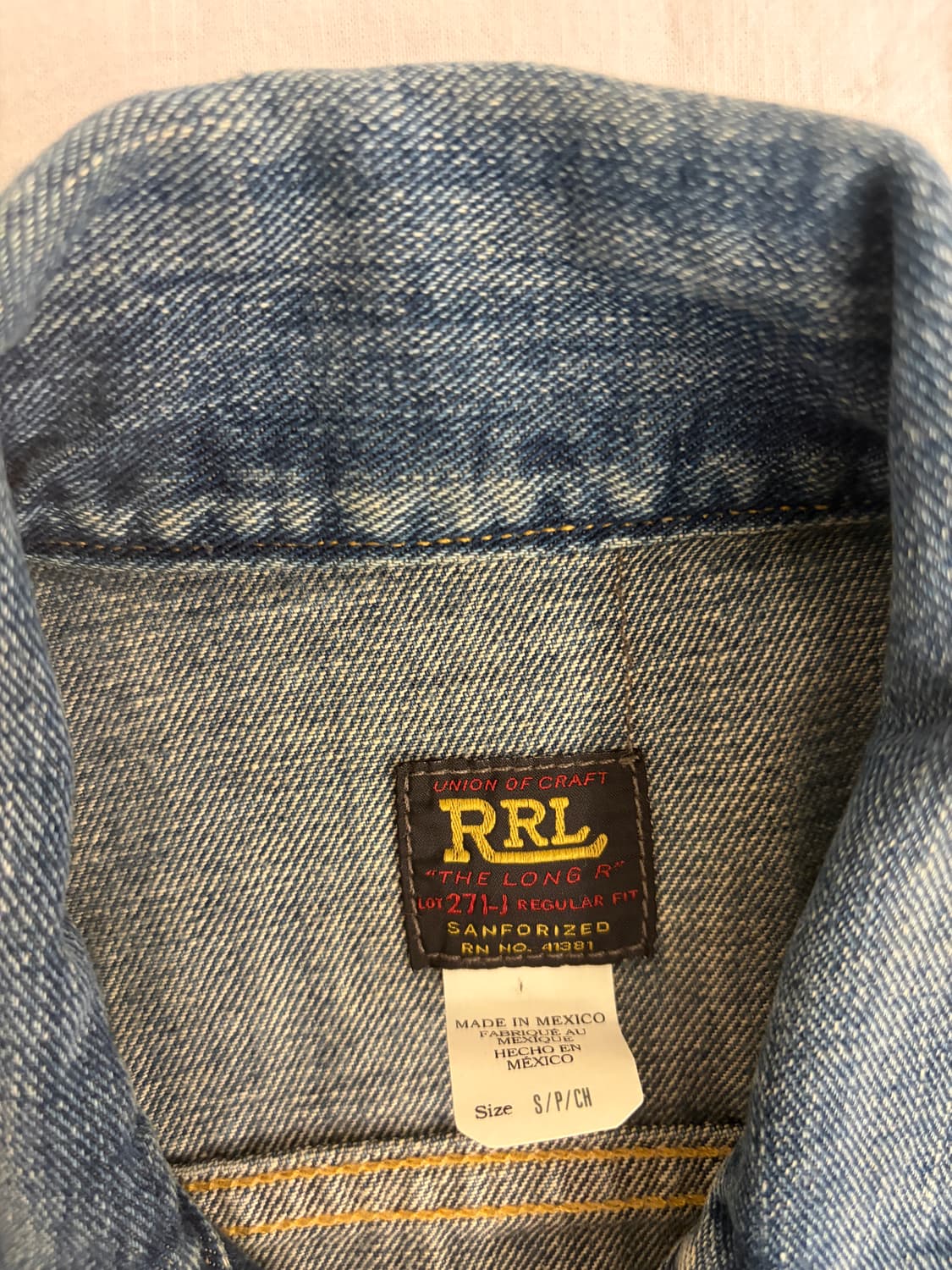 더블알엘(RRL)/LOT271 리랜드 [인디고]/S 상품이미지4