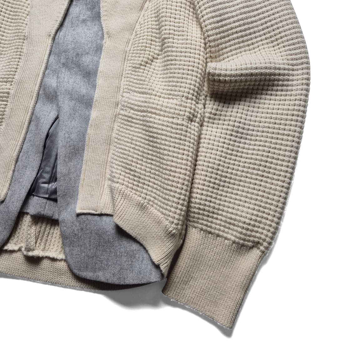 [1] 언더커버 07/08 A/W 레이어드 울 니트 자켓 상품이미지5