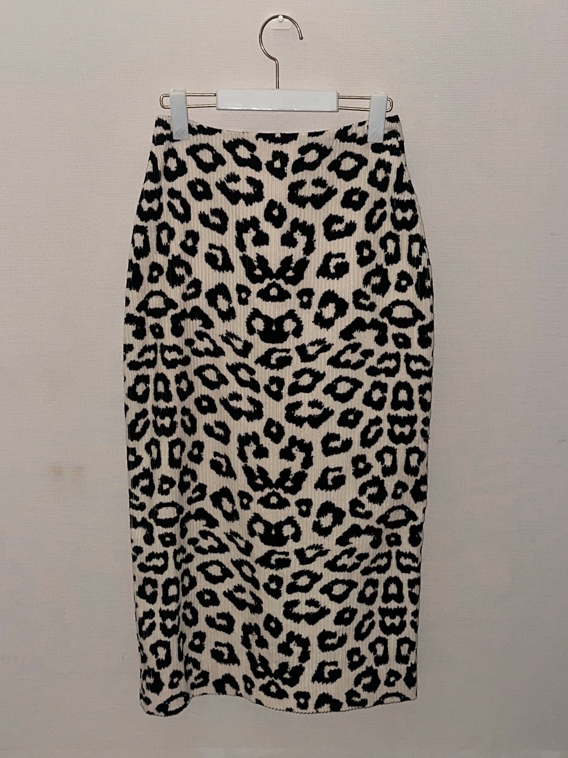 빈티지 호피 미디롱스커트 상품이미지4