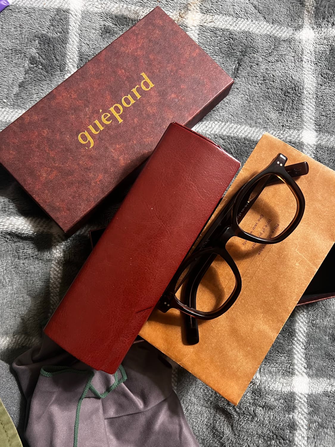 규파드 gp-01w 프렌치스퀘어 안경 상품이미지3