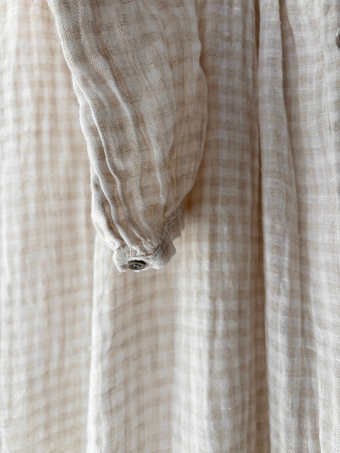 Veritecoeur 베리떼꾸르 린넨 엔틱 롱블라우스 상품이미지4