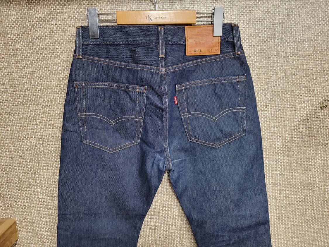 30인치 리바이스 501S 프리미엄 청바지 진청 아메카지  상품이미지6