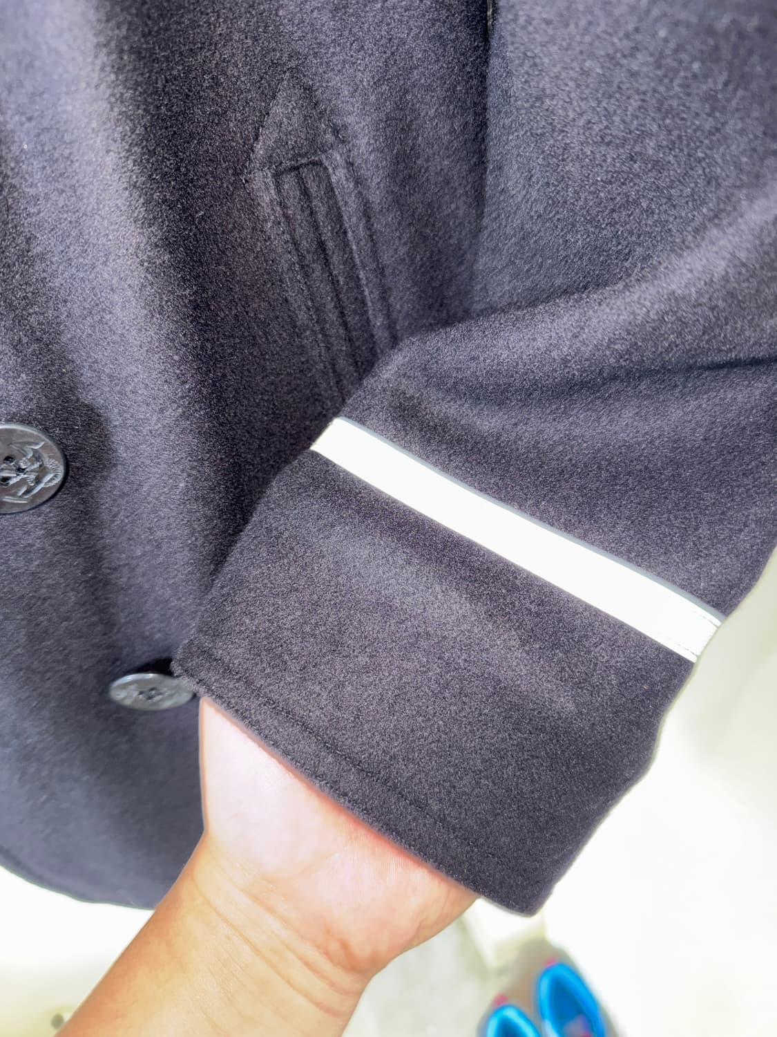 New balance X Gloverall pea coat 피 코트 상품이미지9