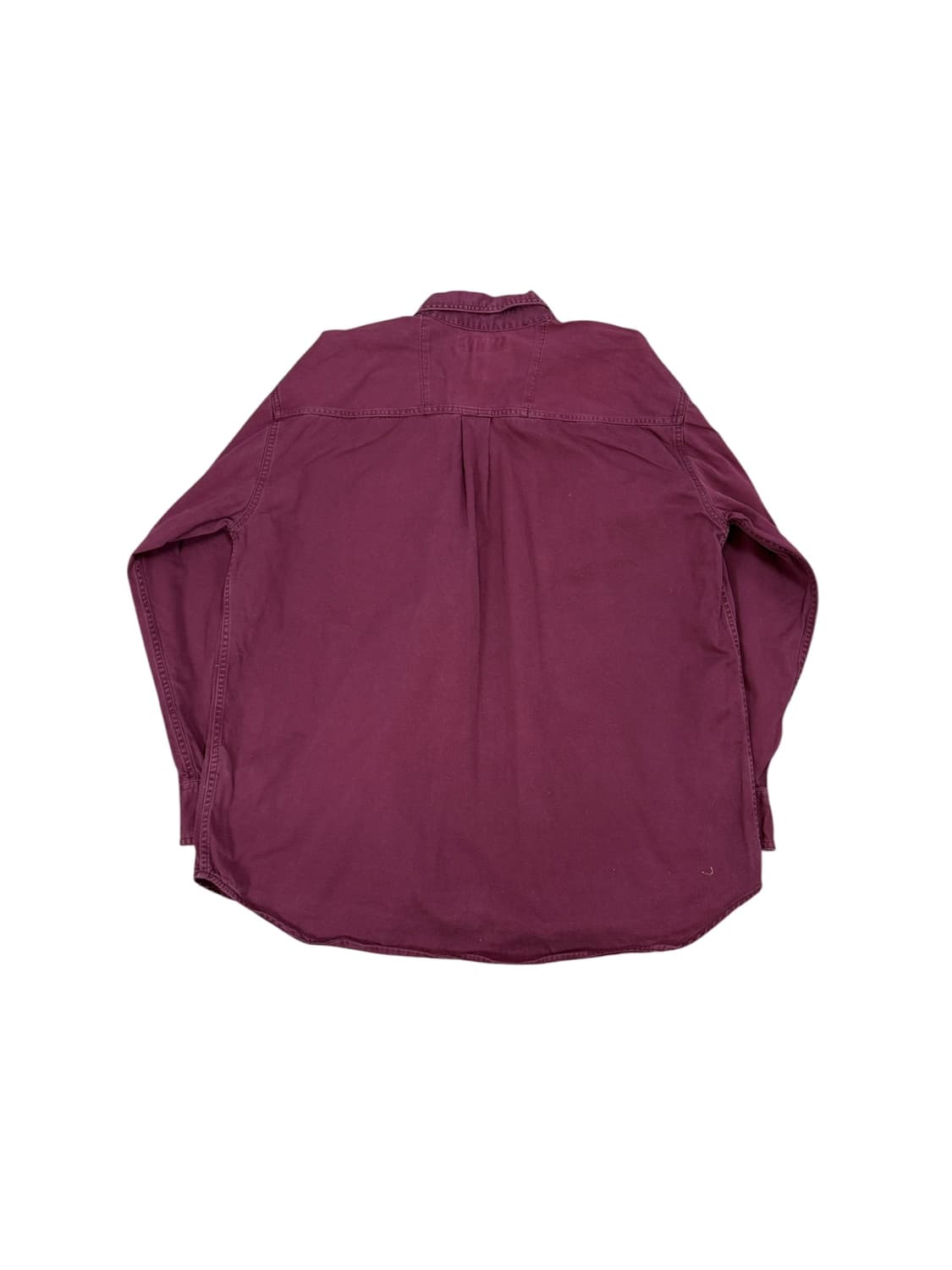 칼하트 워크 셔츠 버건디 상품이미지2