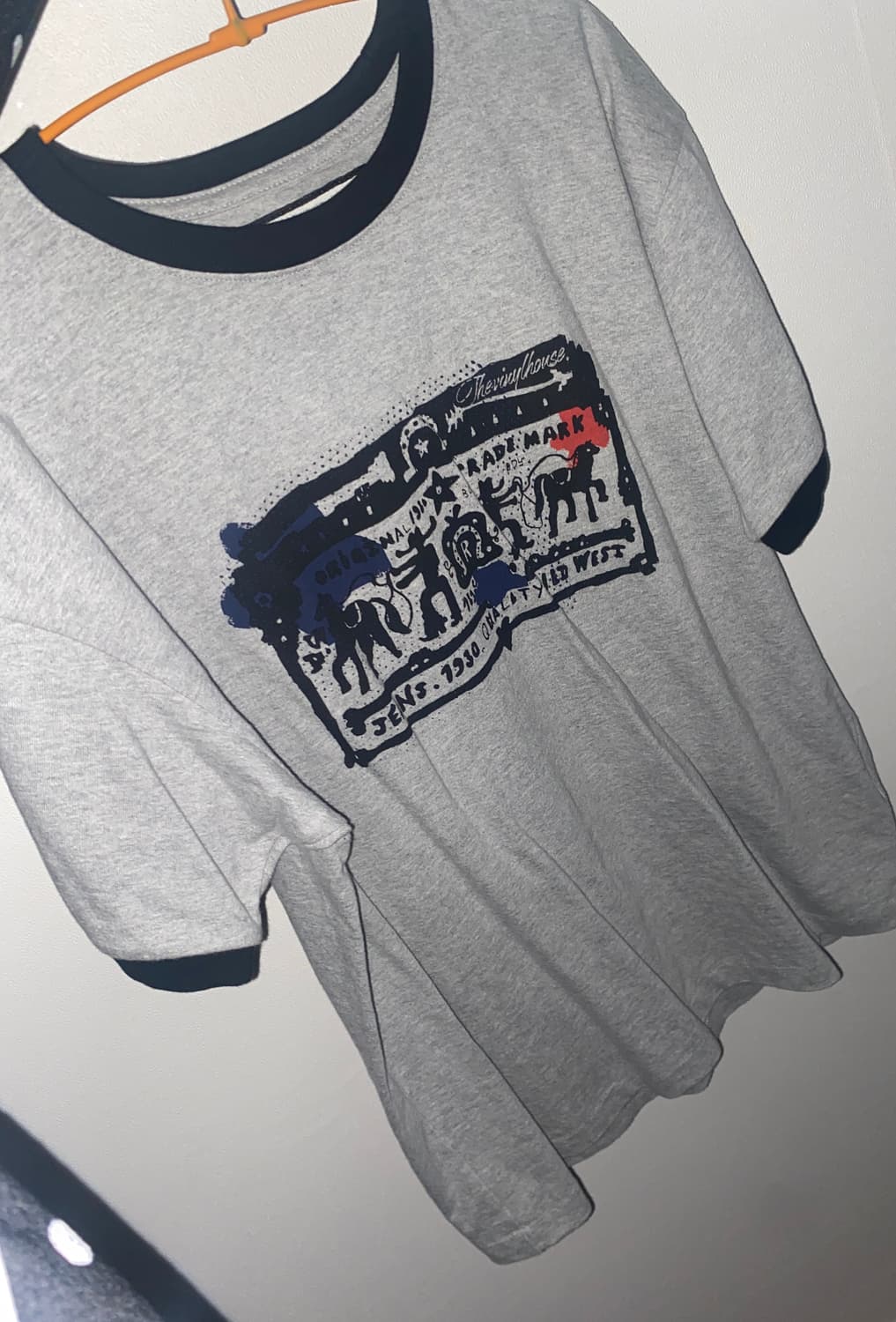 더바이닐하우스 카우보이 픽토그램 링거티 상품이미지3