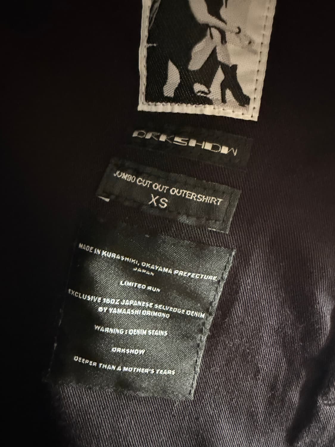 릭오웬스 점보 컷아웃 아우터셔츠 상품이미지5