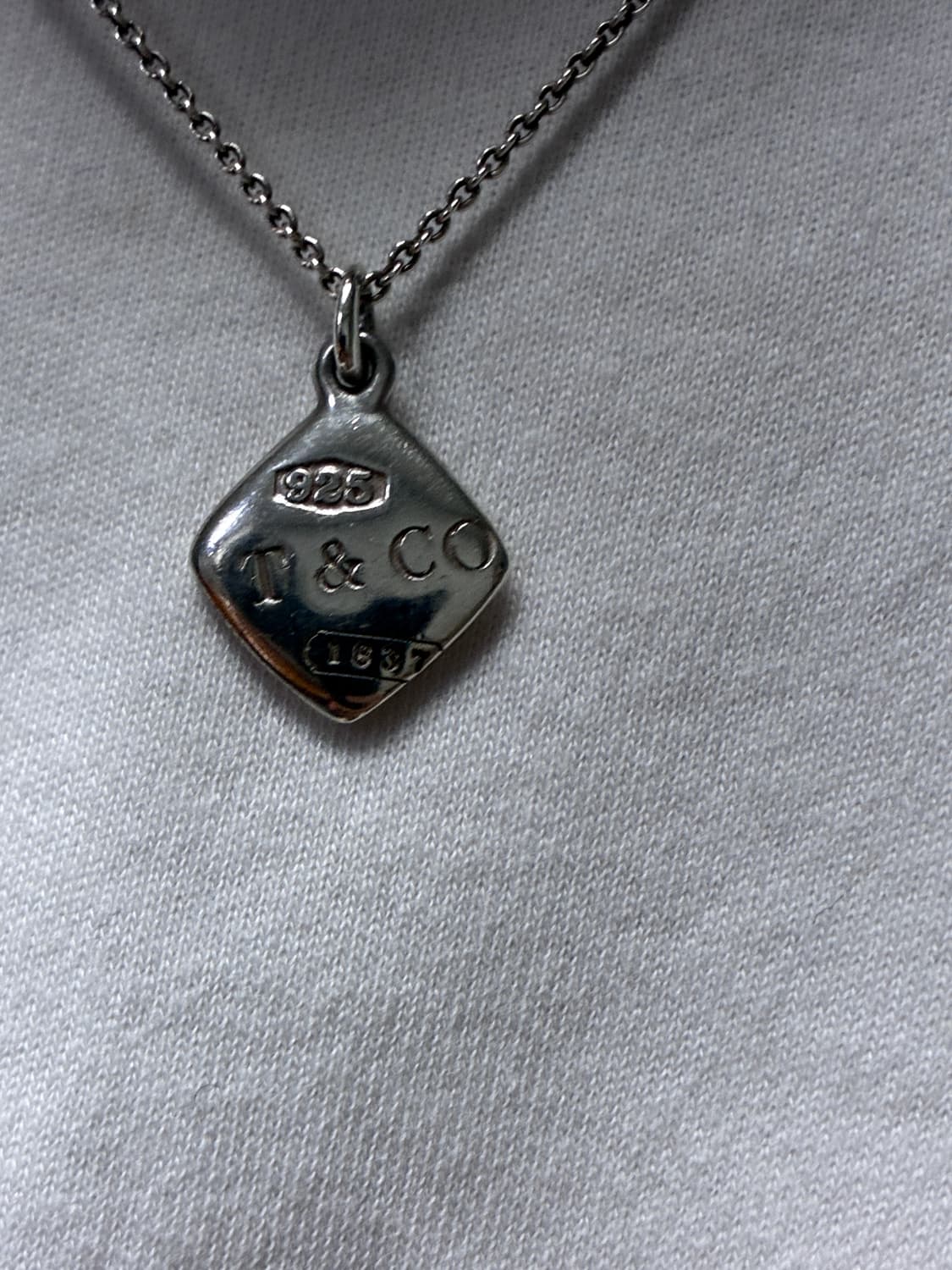 티파니앤코 몽타주 쿠션 펜던트 목걸이(희귀매물) 상품이미지3