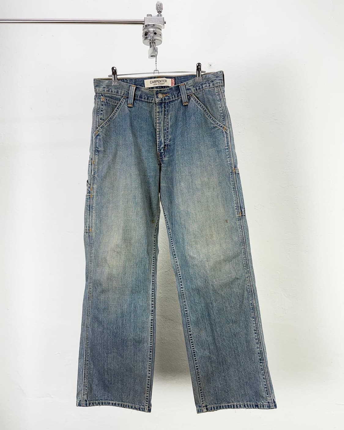 리바이스 루즈 스트레이트 연청 카펜더 데님 팬츠 상품이미지1