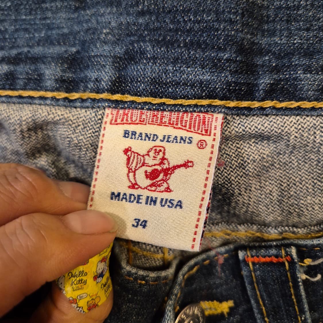 34인치 트루릴리젼 부츠컷 청바지  상품이미지4