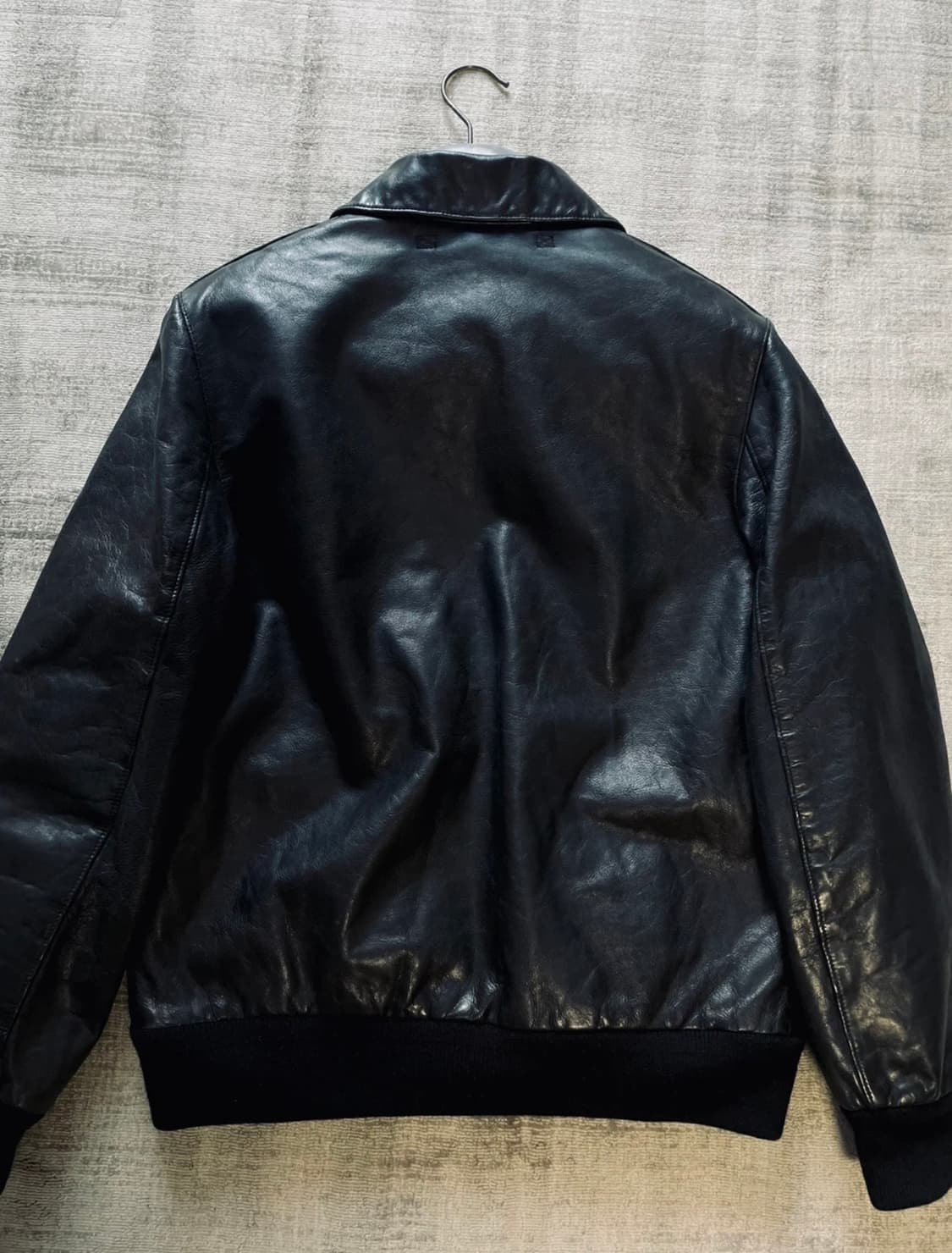 (네고가능)정품 폴로 랄프로렌 A-2 가죽자켓 상품이미지5