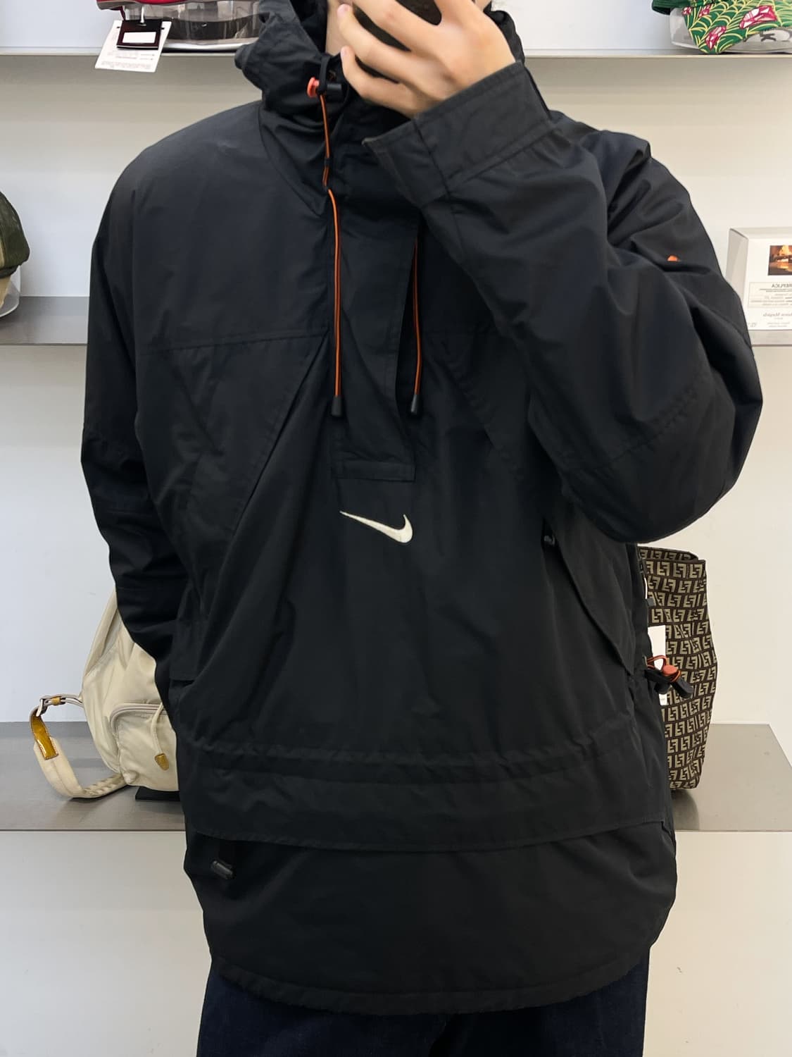 나이키 00s ACG 스우시 플리스 아노락 상품이미지2