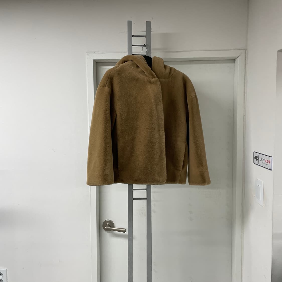 베네통 후드 퍼 자켓 S(W) 상품이미지1