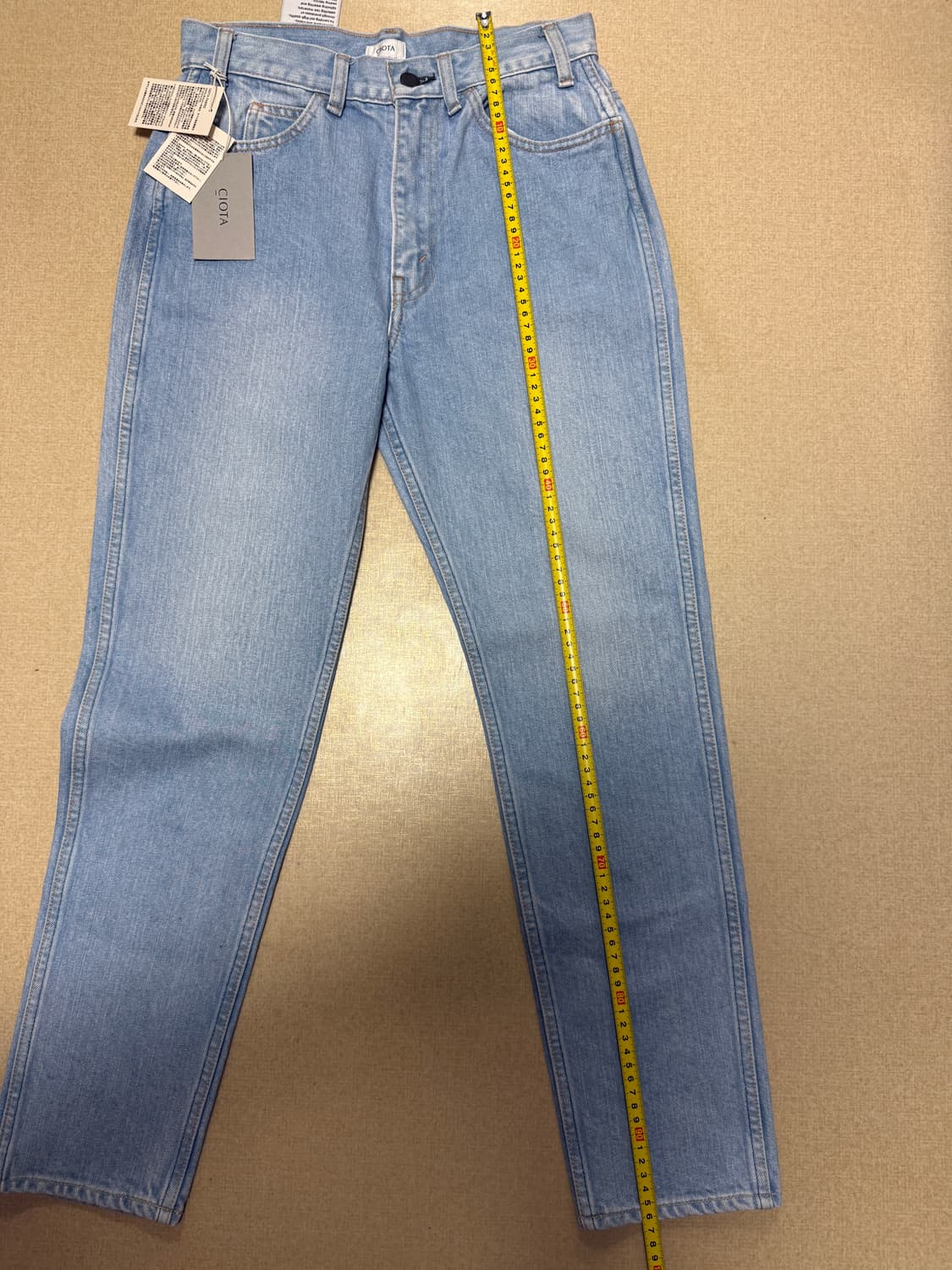 시오타 연청 데님, 27인치 상품이미지5