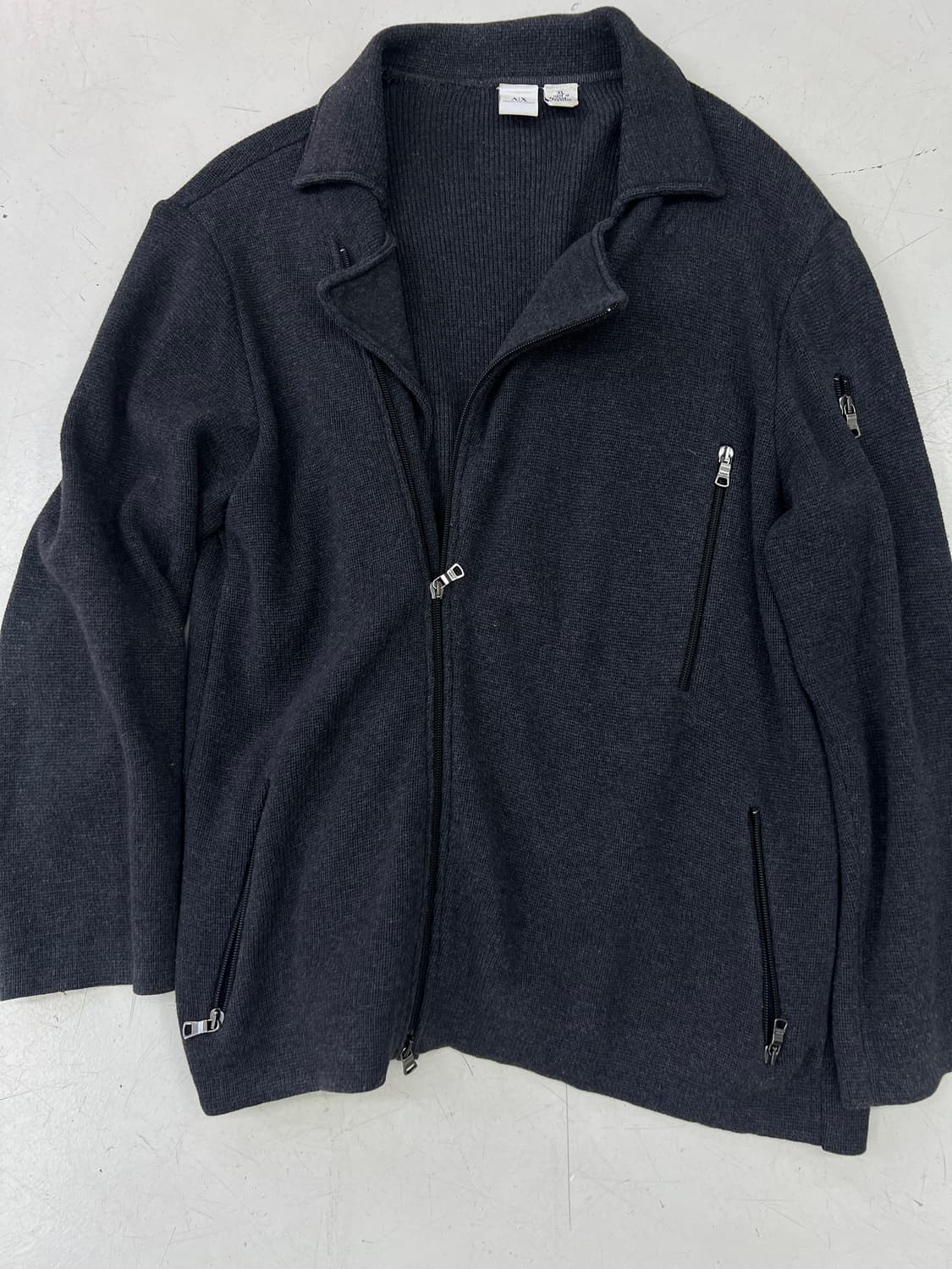 알마니 익스체인지 코튼 라이더 자켓 상품이미지4