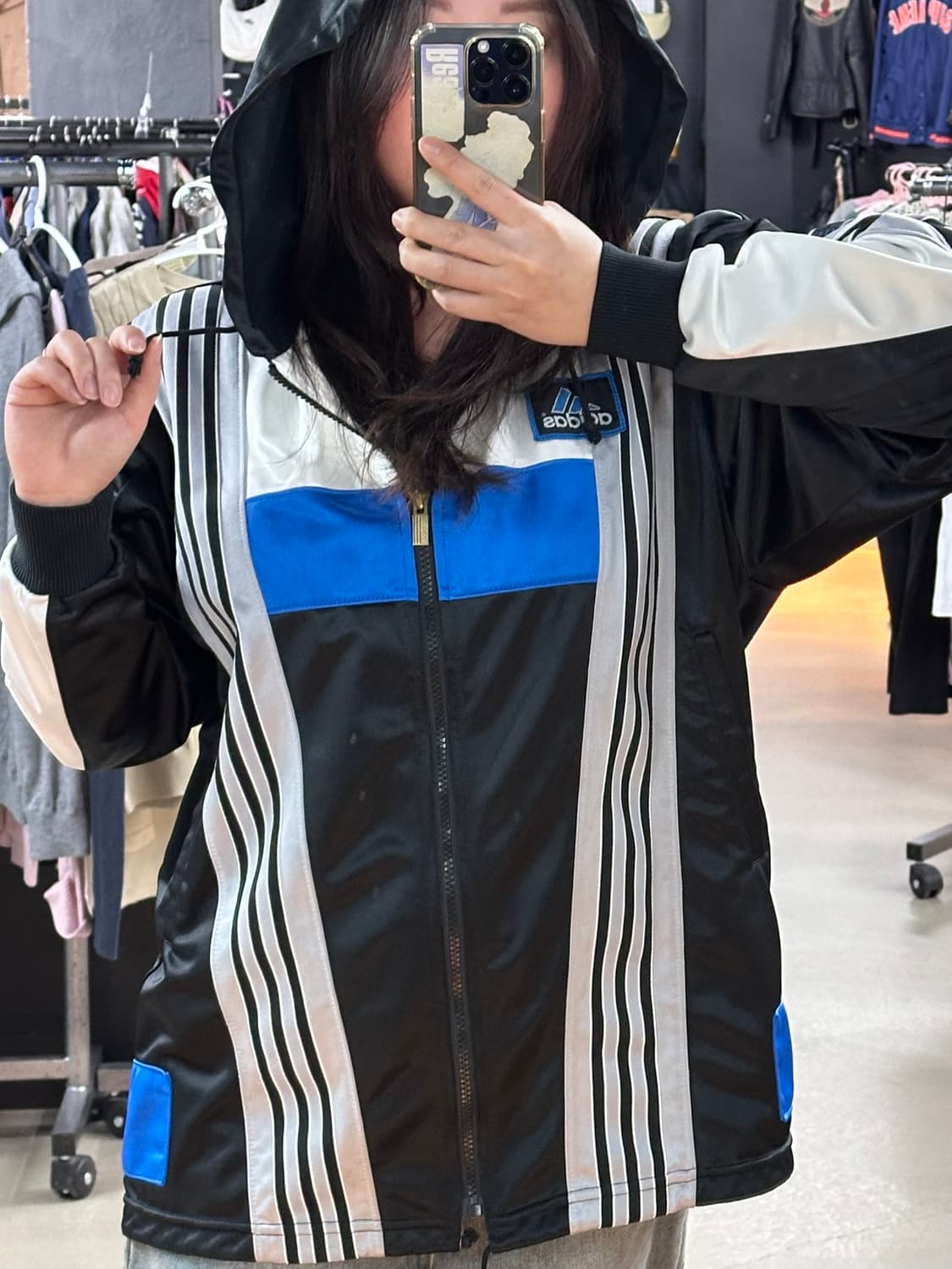 80's아디다스 데상트 후드져지 상품이미지2