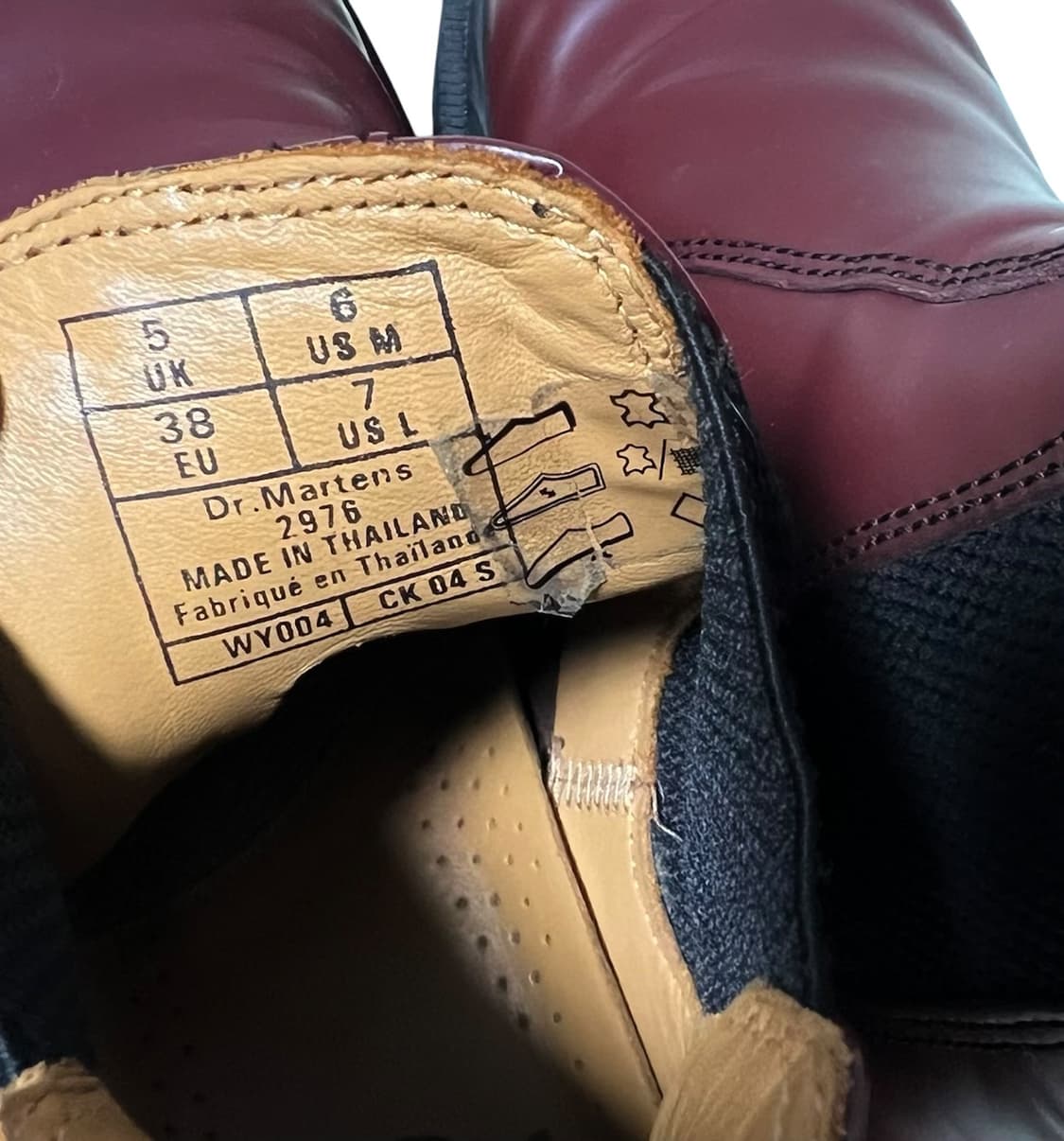 닥터마틴 체리레드 첼시 부츠 상품이미지10