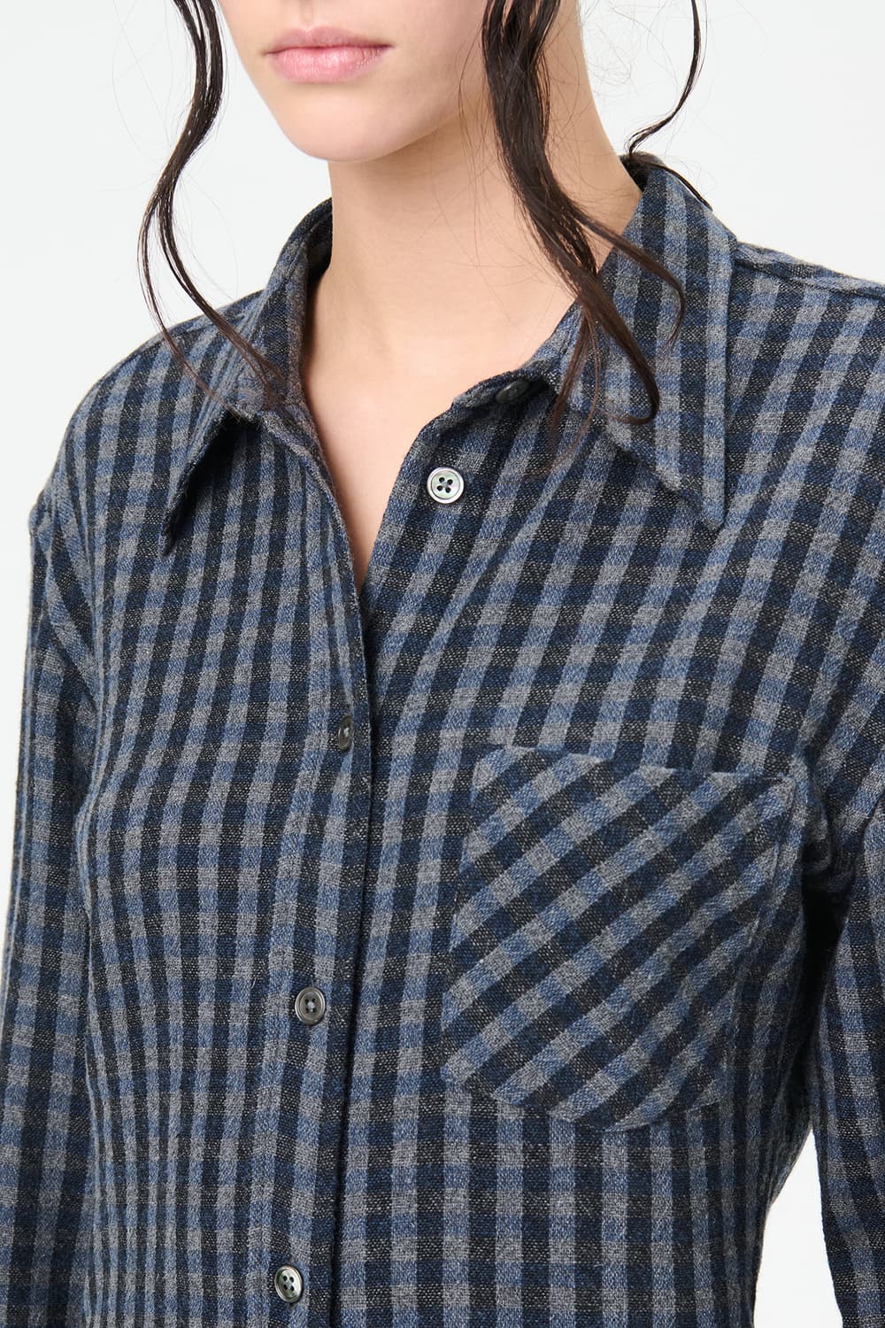 [32]아워레가시 DAISY 체크 셔츠 상품이미지2