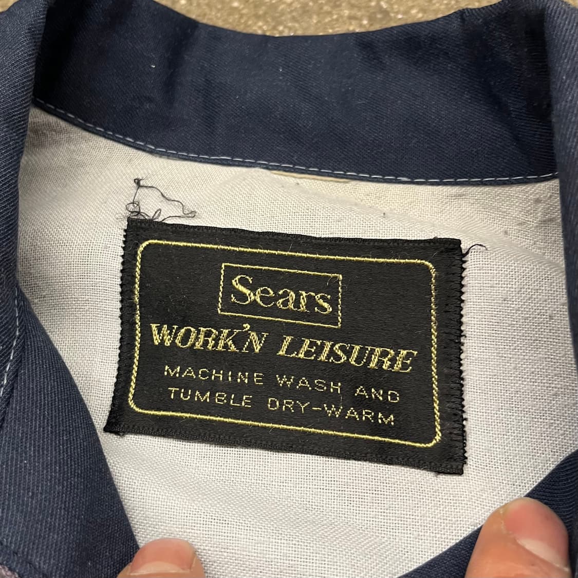 70s Sears 메카닉 워크 자켓 (105) 상품이미지5