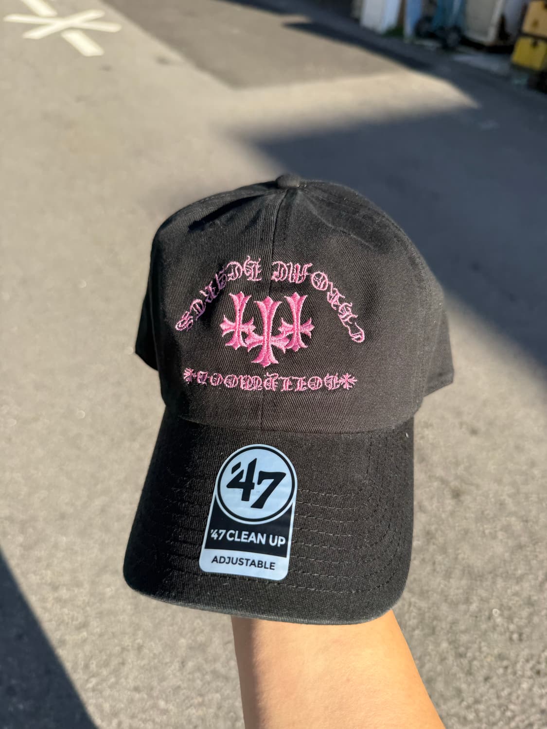 Nptsss 세메터리 크롬하츠 볼캡 핑크 상품이미지2