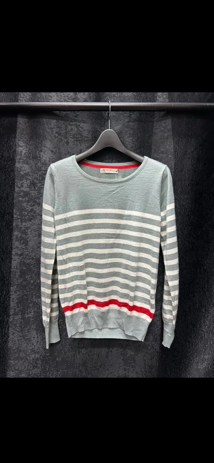 T126 빔즈하트 스트라이프 니트 SIZE S (W) 상품이미지1