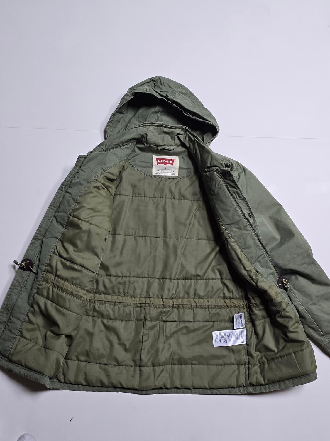 정품 리바이스 패딩후드 야상 M 상품이미지2