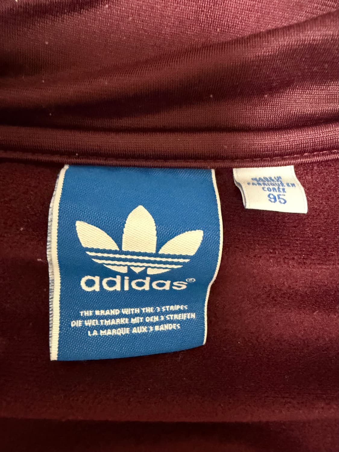 아디다스 희귀 버건디 민트 져지 상품이미지2