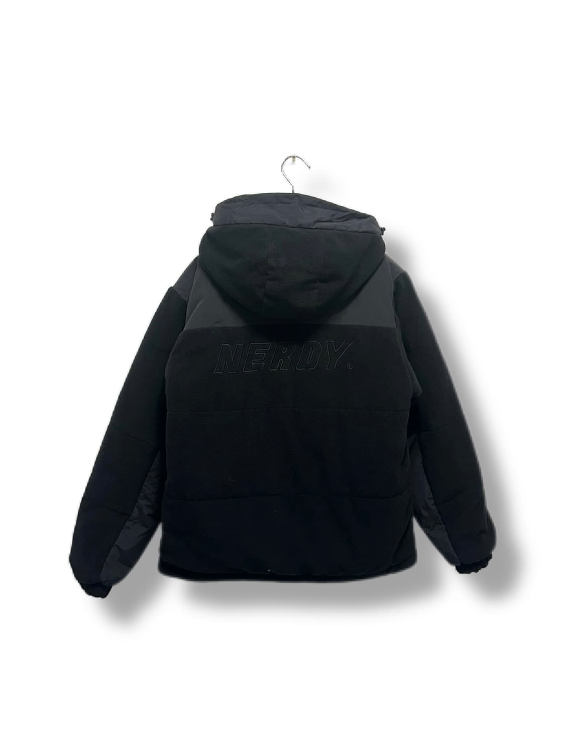 널디 플리스 블락 패디드 자켓 상품이미지7