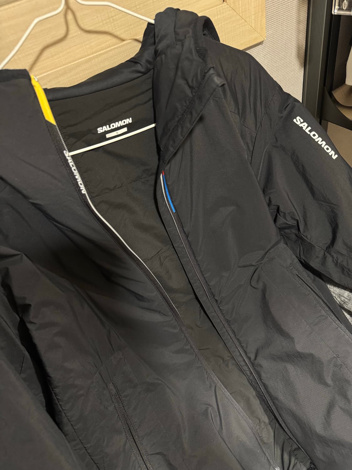 살로몬 모디세이 패딩자켓 S 블랙 상품이미지2